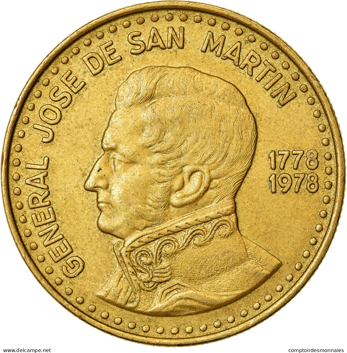 Monnaie, Argentine, 50 Pesos, 1978, TTB, Aluminum-Bronze, KM:81 - Argentinië