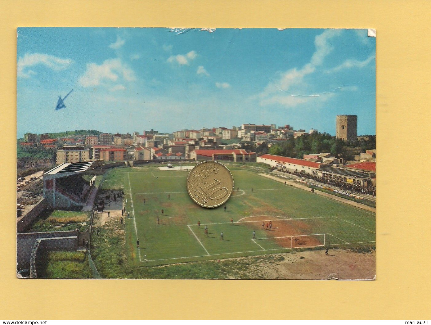 MM3615 Sicilia ENNA STADIO 1984 Viaggiata - Enna