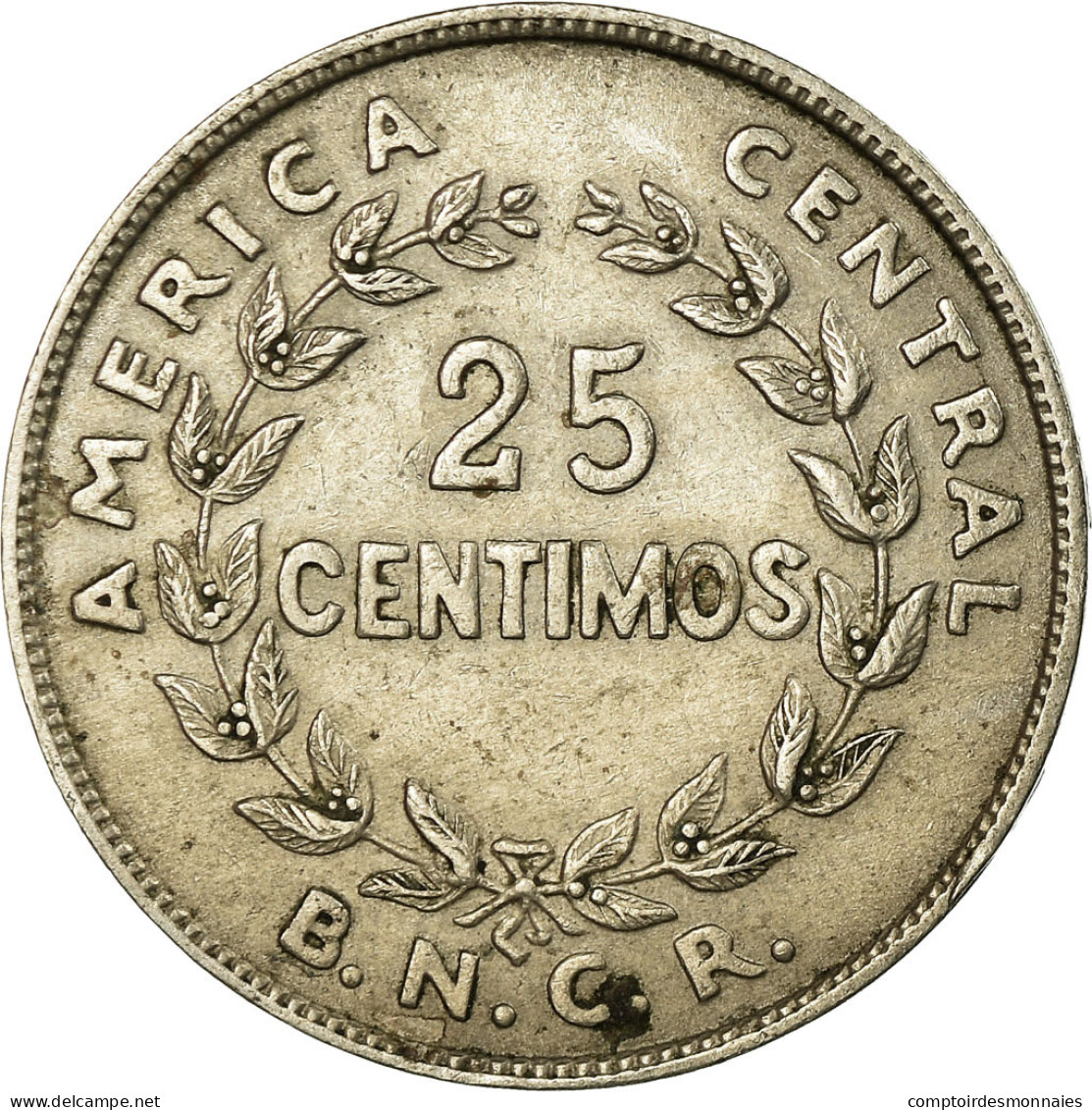 Monnaie, Costa Rica, 25 Centimos, 1948, TTB, Copper-nickel, KM:175 - Costa Rica