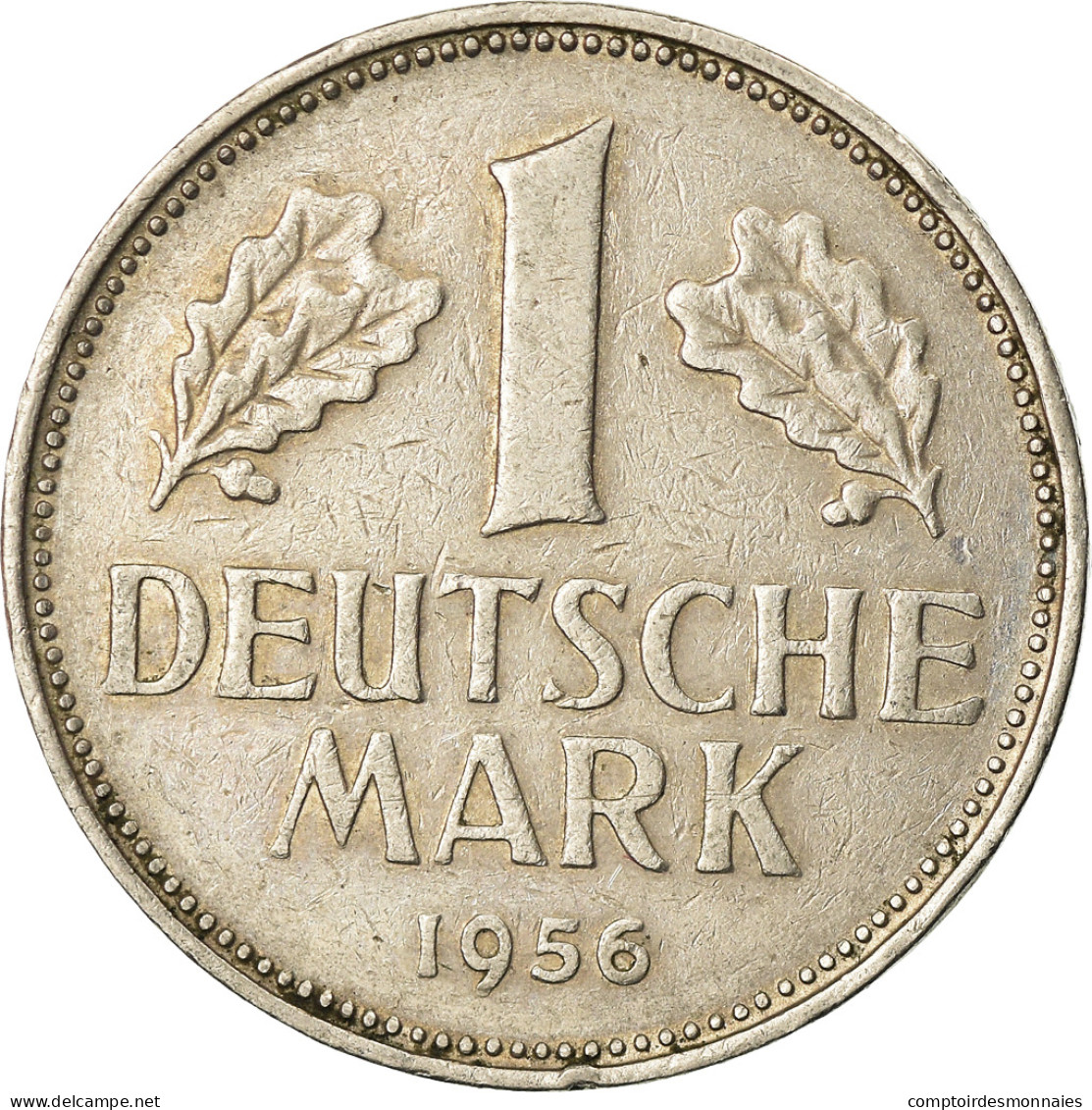 Monnaie, République Fédérale Allemande, Mark, 1956, Munich, TTB - 1 Mark