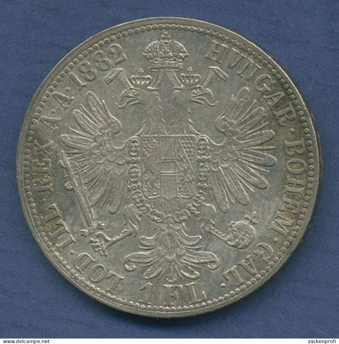 Österreich Gulden 1882, Franz Joseph I., J 342 Vz (m6437) - Autriche
