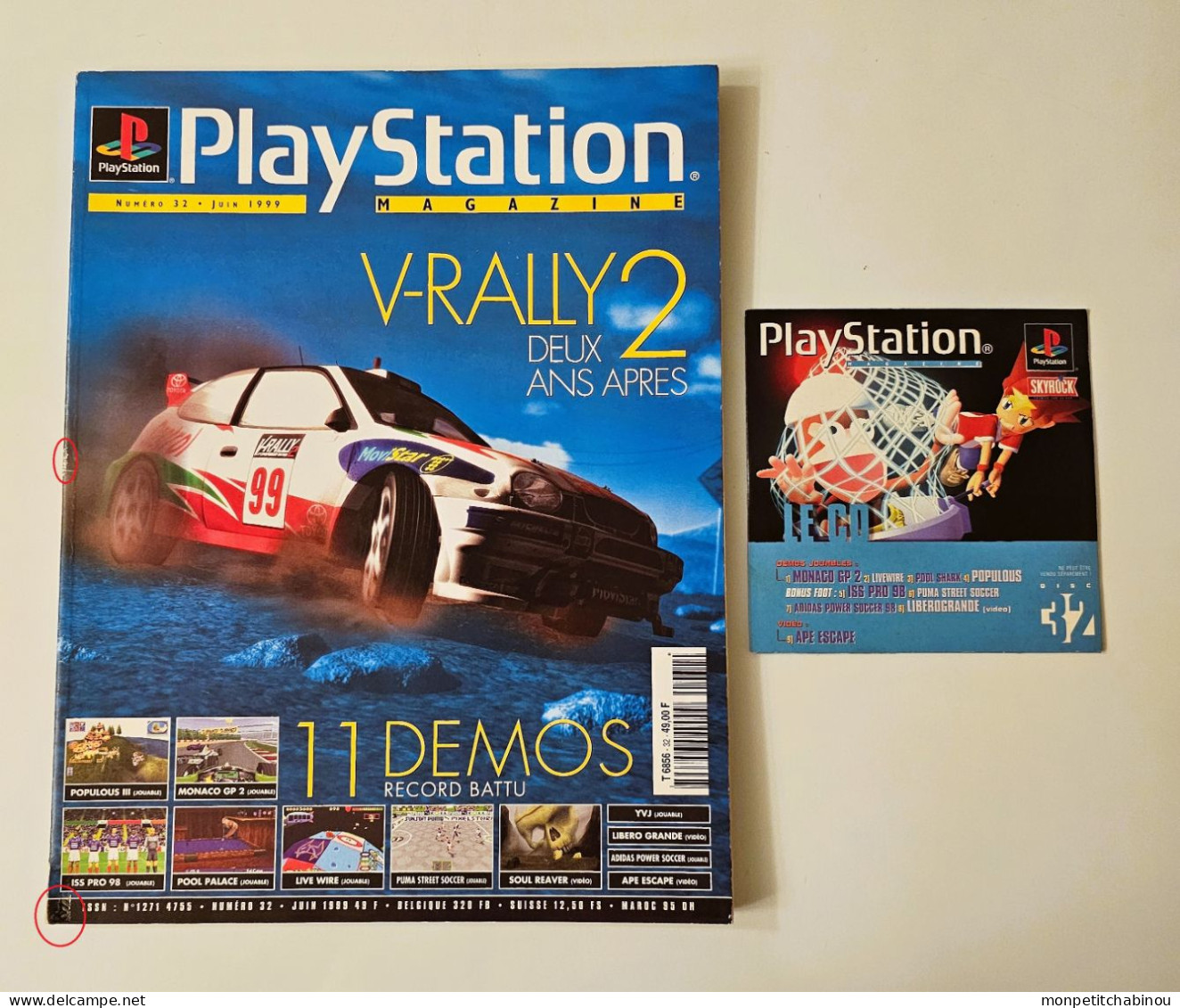 PLAYSTATION Magazine N°32 (Juin 1999) - Literatur Und Anleitungen