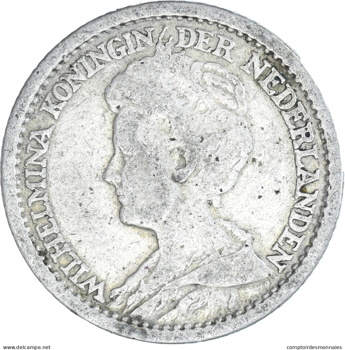 Monnaie, Pays-Bas, 25 Cents, 1914 - 25 Cent