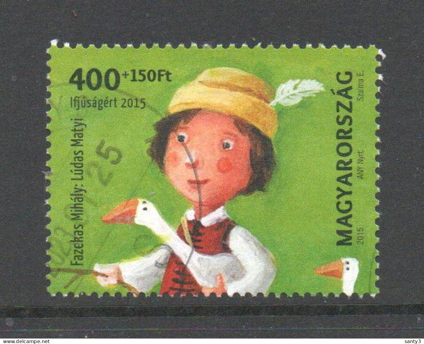 Hongarije  2015 Mi 5767 Uit Blok 378 Gestempeld - Used Stamps