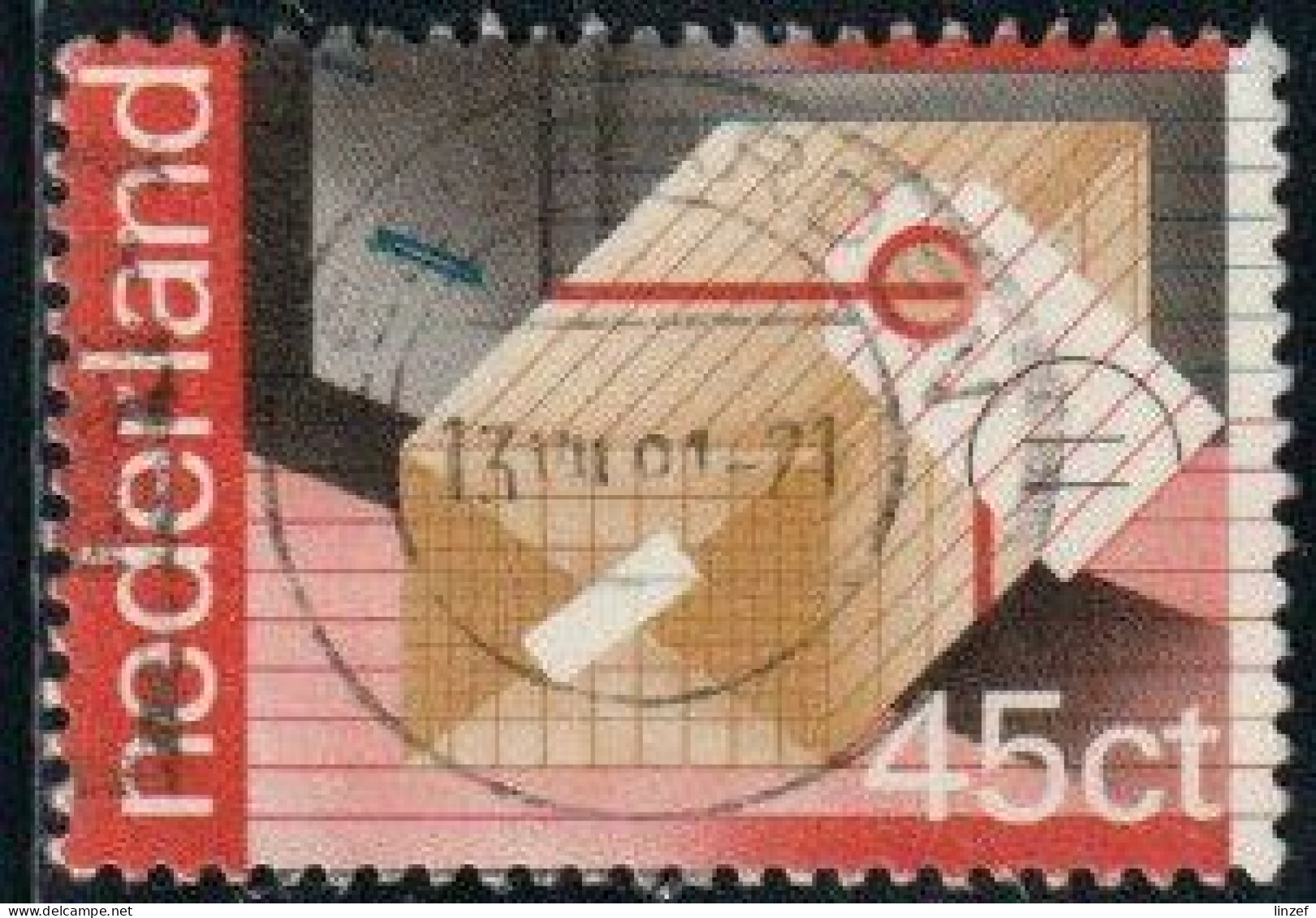 Pays-Bas 1981 Yv. N°1150 - Services Postaux, Colis Postal - Oblitéré - Usati