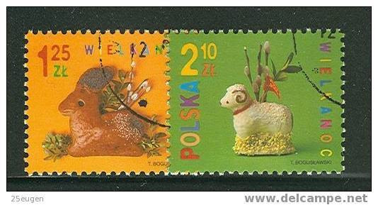 POLAND 2004 MICHEL NO 4099-4100  USED - Usados