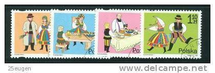 POLAND 1997 MICHEL No: 3636 - 3639 USED - Usados