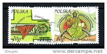 POLAND 2000 MICHEL No: 3817 - 3818 USED - Usados