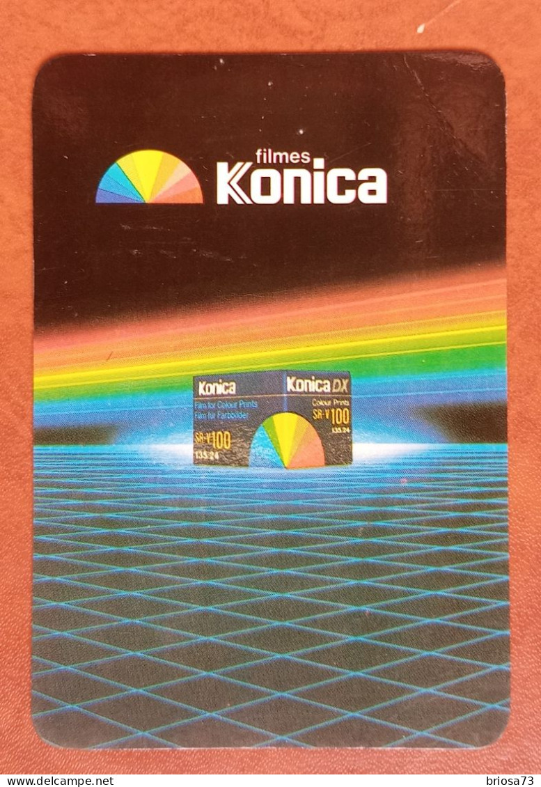Calendrier De Poche KONICA 1987 - Petit Format : 1981-90