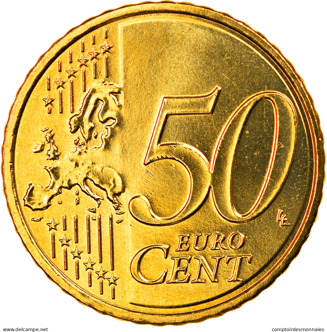 Luxembourg, 50 Euro Cent, 2015, SPL, Laiton, KM:New - Luxemburg
