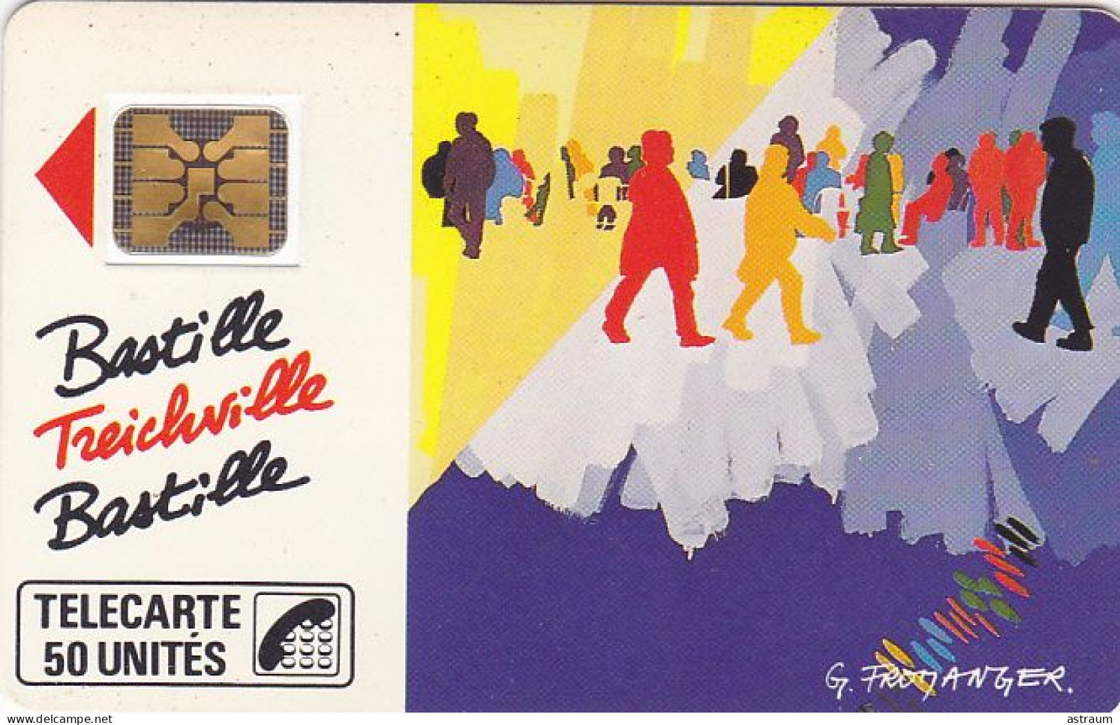 Telecarte Interne C23 LUXE - Fromanger - 50 U - Sc4on - 1988 - 12 200 Ex - Internas