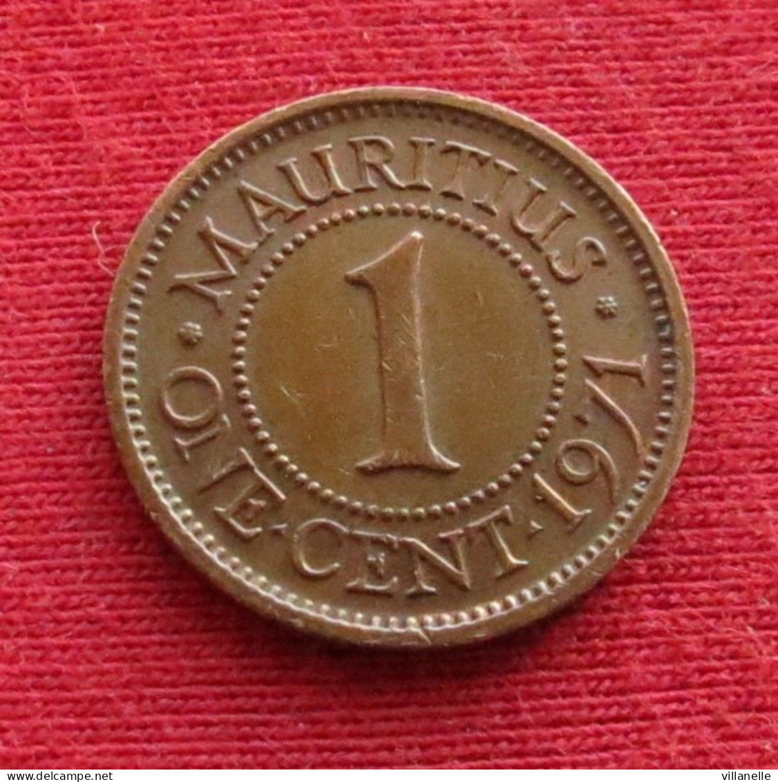 Mauritius 1 One Cent 1971 KM# 31 *VT Mauricia Maurice - Mauritius