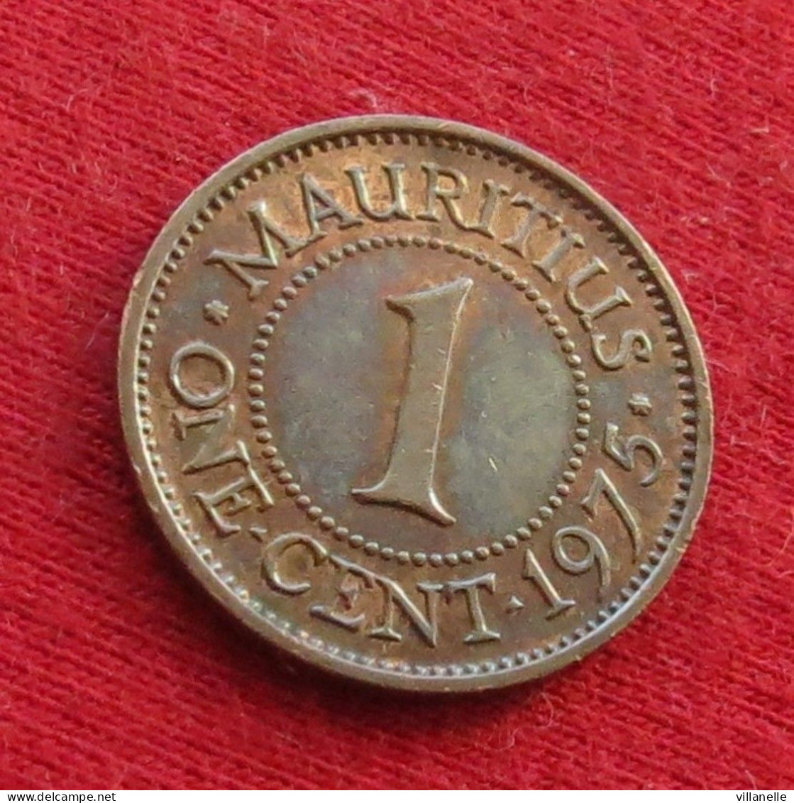 Mauritius 1 One Cent 1975 KM# 31 *VT Mauricia Maurice - Mauritius