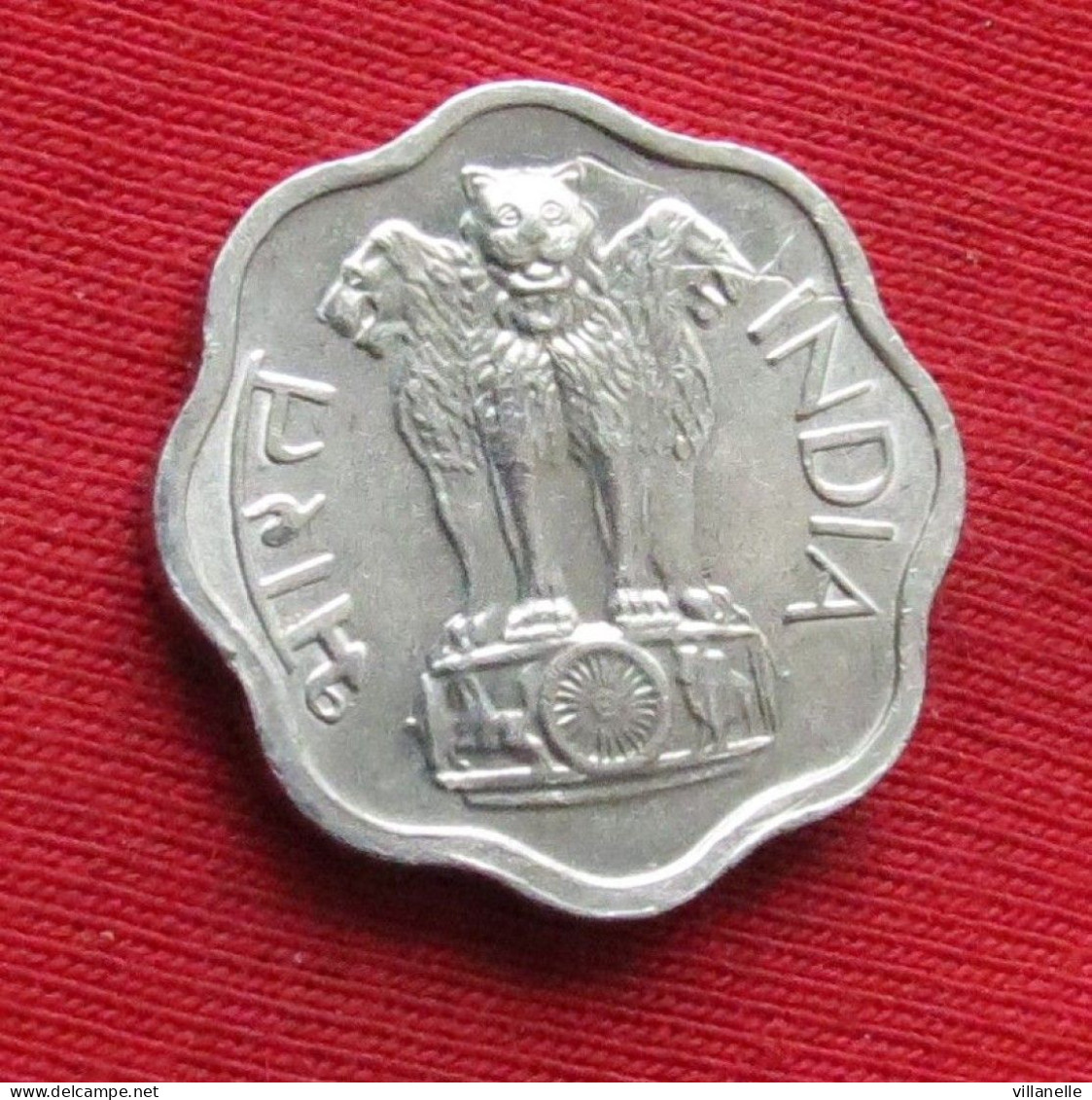 India 2 Paise 1970 C KM# 13.5 Lt 861 *VT Calcutta Mint Inde Indien Indies Paisa - Inde