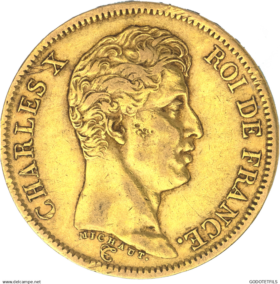 Charles X- 40 Francs 1824 Paris - 40 Francs (gold)