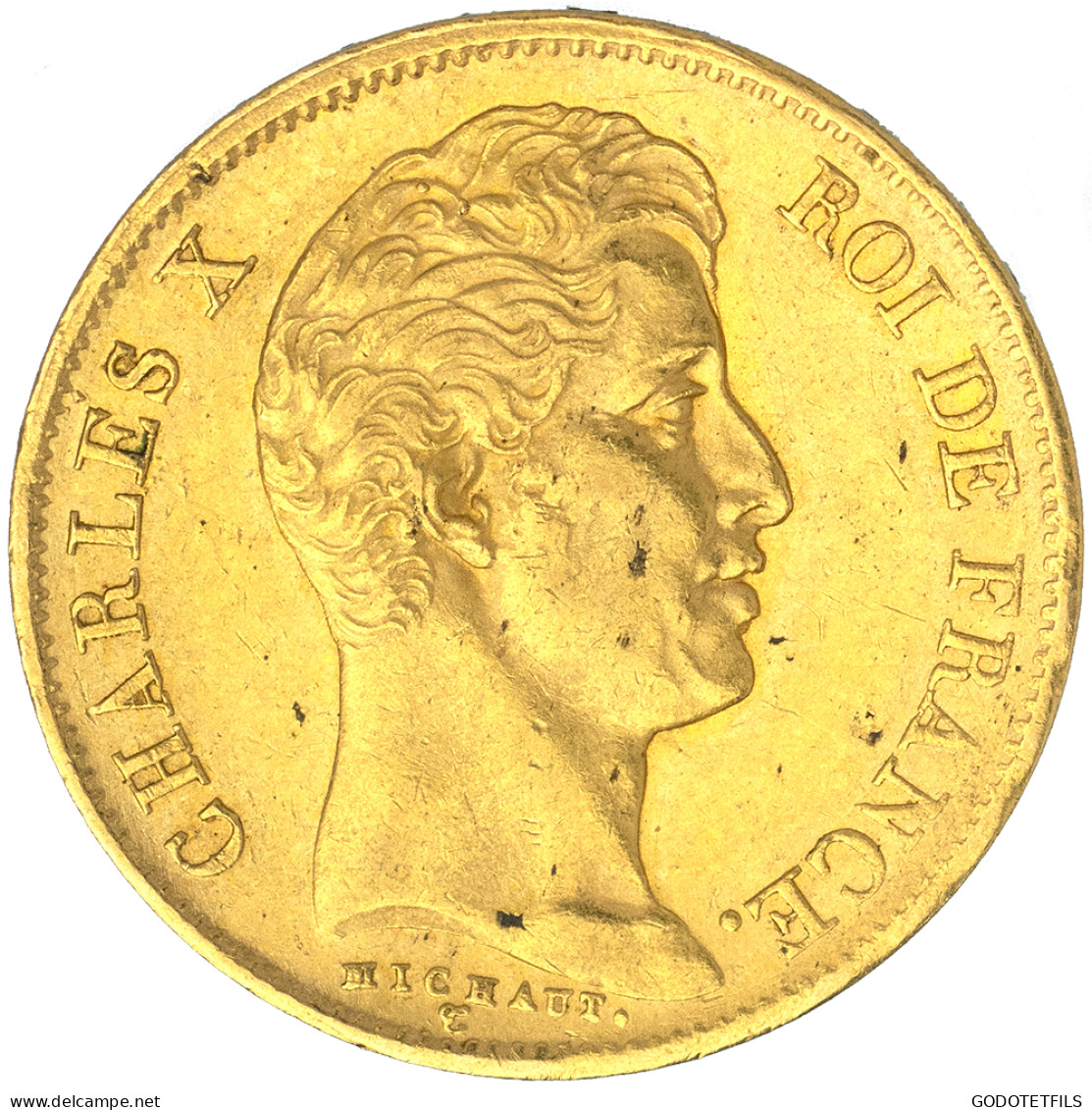 Charles X- 40 Francs 1830 Paris - 40 Francs (gold)