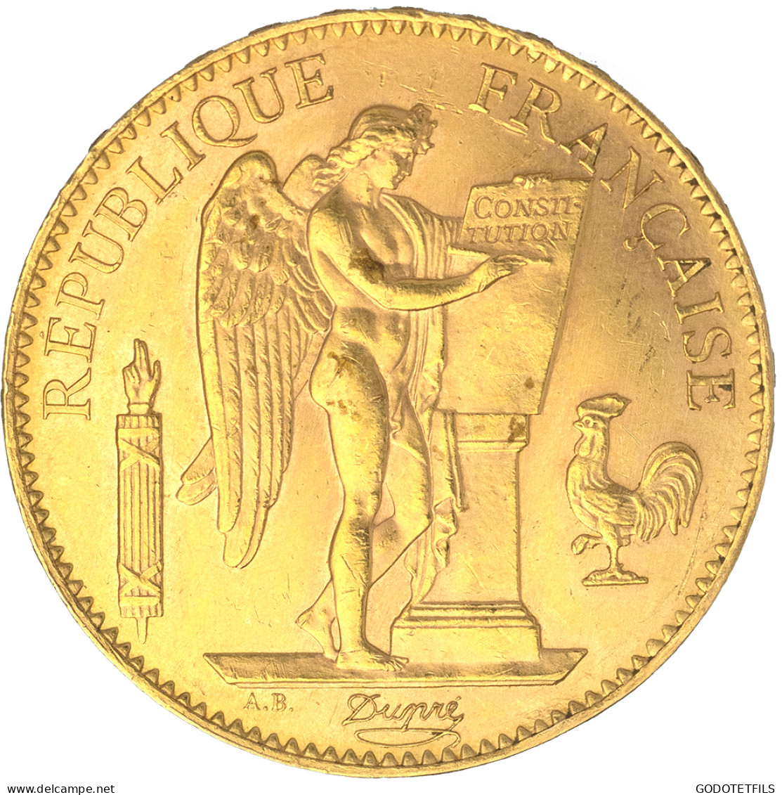 III ème République-100 Francs Génie 1913 Paris - 100 Francs (gold)