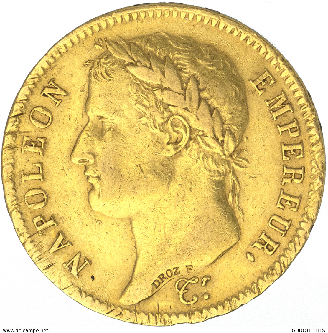 Premier Empire- 40 Francs Napoléon Ier  1811 Paris - 40 Francs (oro)