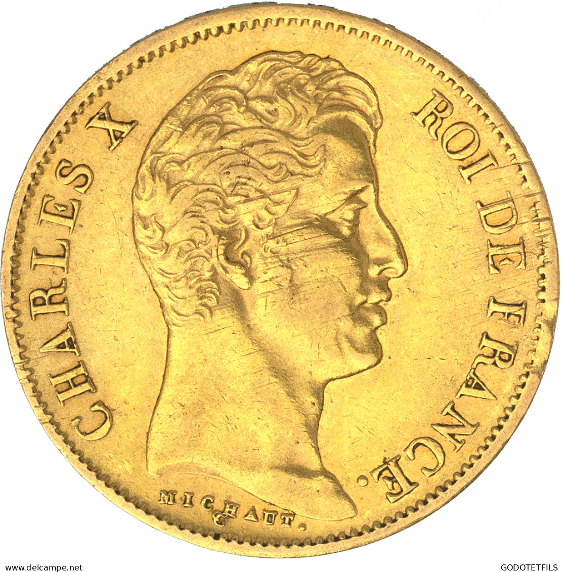 Charles X-40 Francs 1829 Paris - 40 Francs (gold)