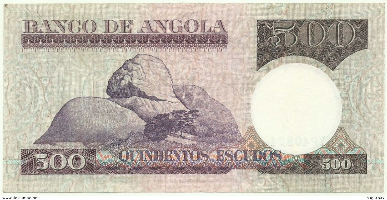 Angola - 500 Escudos - 10.6.1973 - Pick: 107 - Unc. - Serie YP - Luiz De Camões - PORTUGAL - Angola