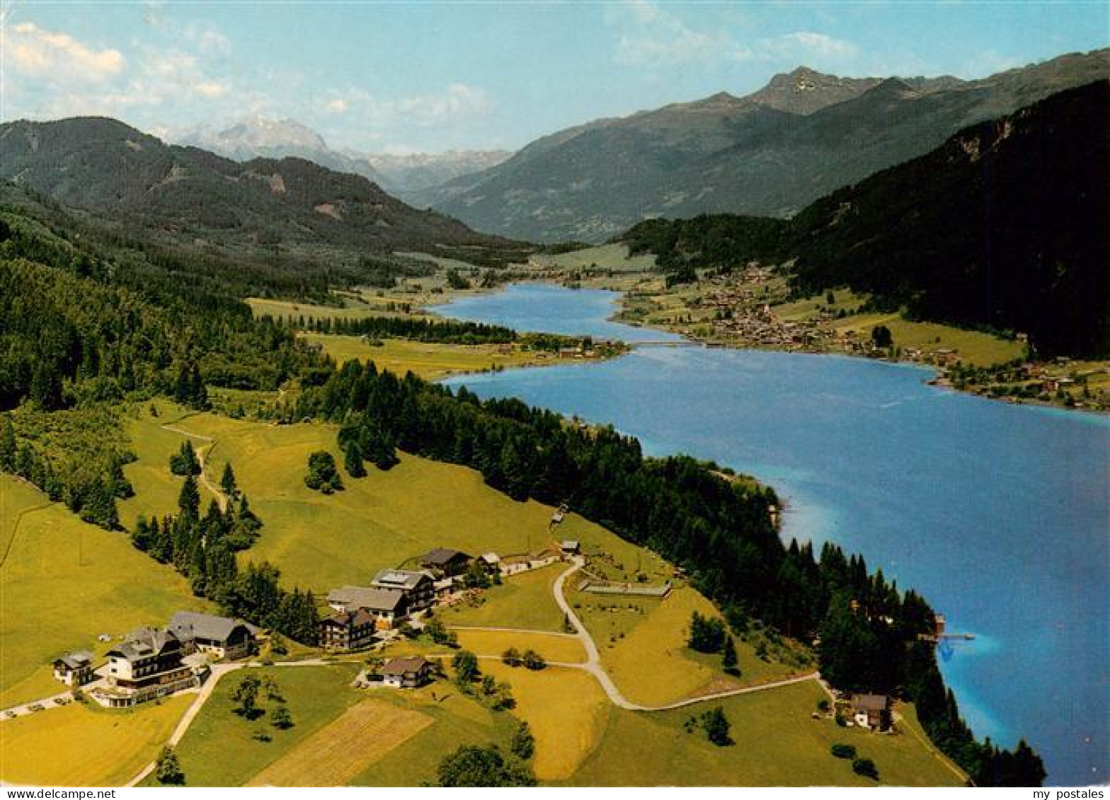 73954149 Naggl_Weissensee_Kaernten_AT Fliegeraufnahme - Weissensee