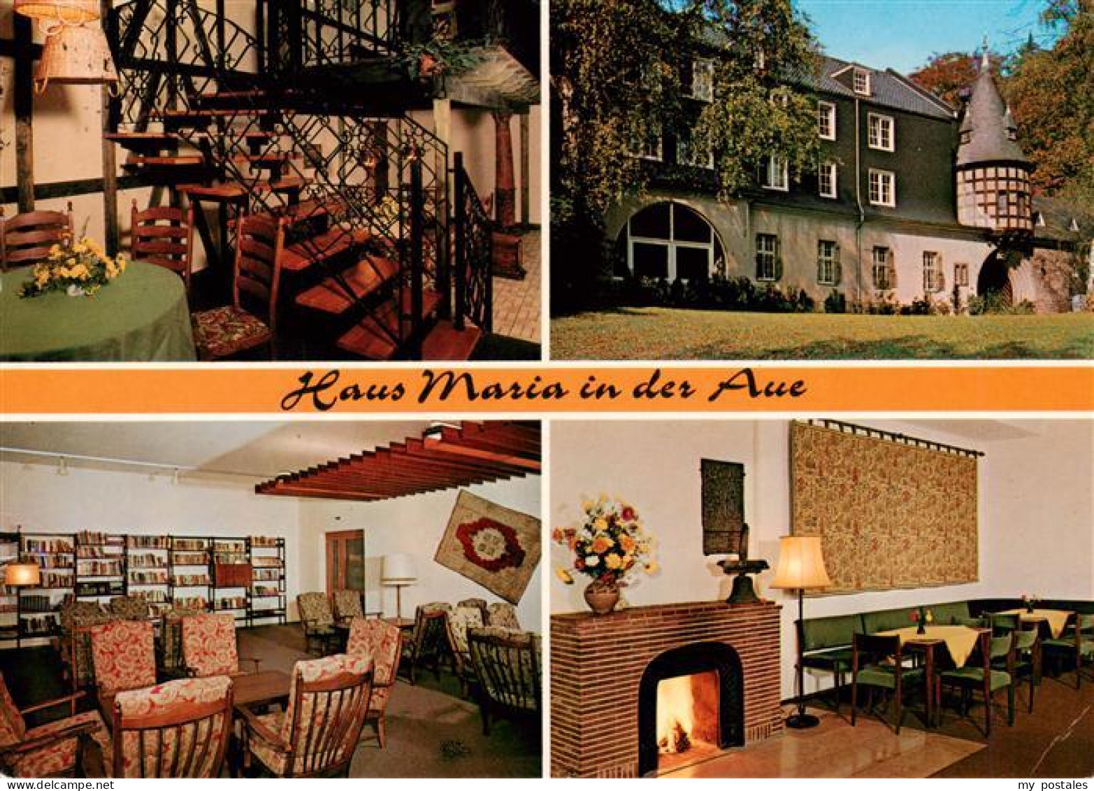 73913902 Wermelskirchen Haus Maria In Der Aue Gastraeume Kaminzimmer - Wermelskirchen