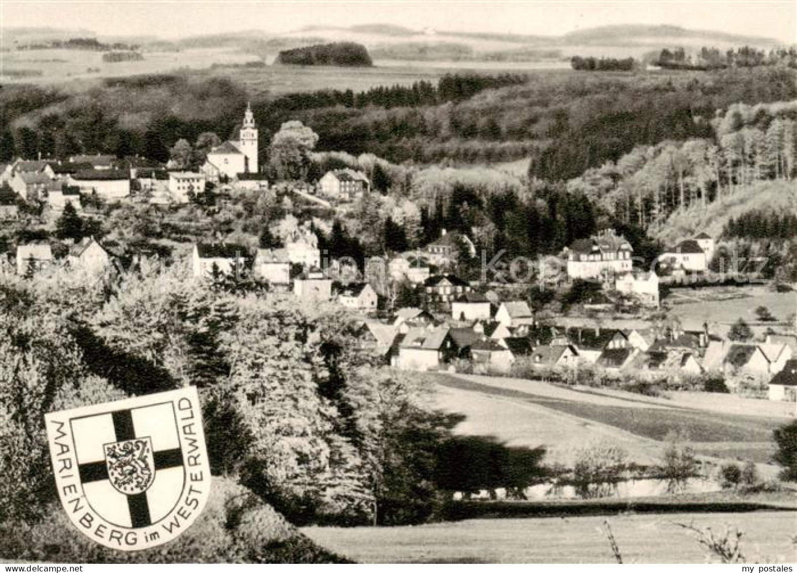 73873604 Marienberg Westerwald Bad Panorama Marienberg Westerwald Bad - Bad Marienberg