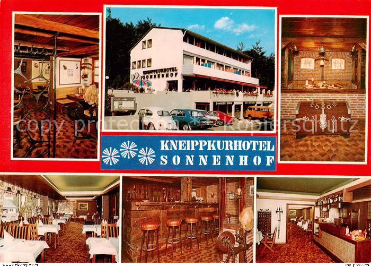 73873603 Bad Marienberg Kneippkurhotel Sonnenhof Gastraeume Bar Teilansichten Ba - Bad Marienberg