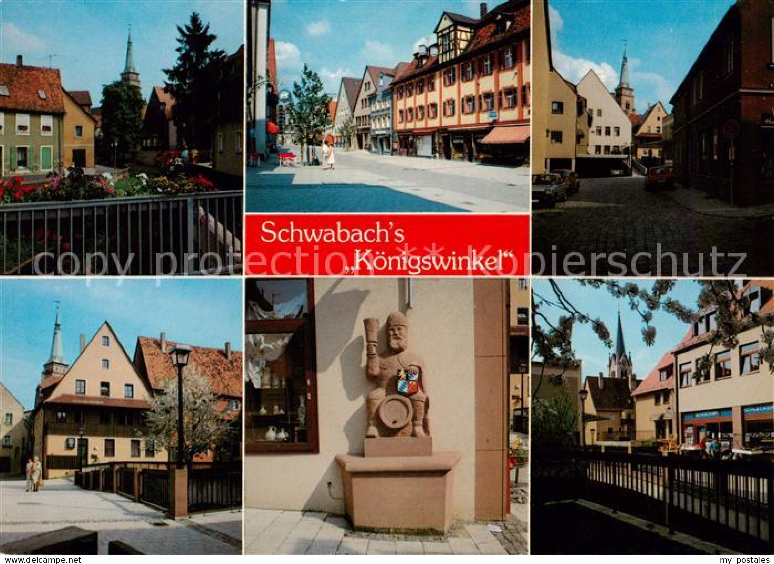 73873570 Schwabach Koenigswinkel Teilansichten Brunnen Schwabach - Schwabach