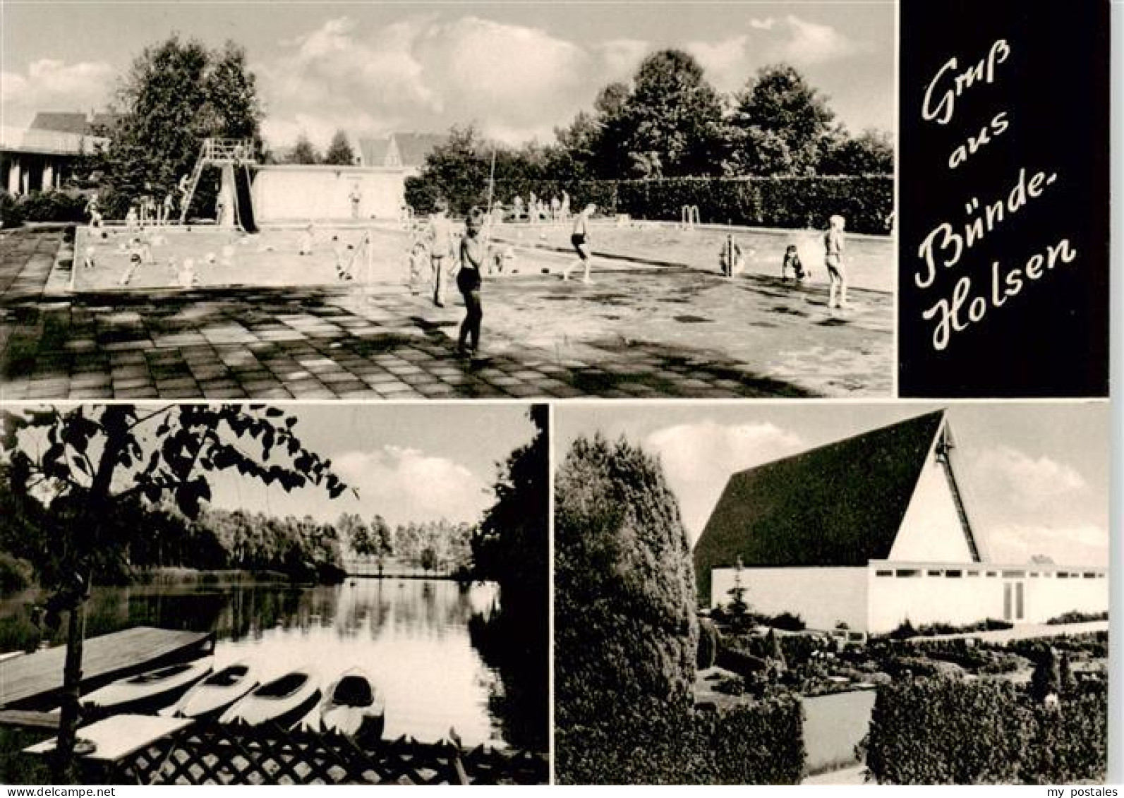 73873507 Holsen Buende Schwimmbad Bootsliegeplatz Kirche Holsen Buende - Buende