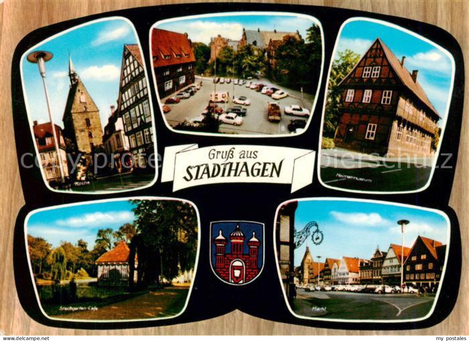 73839433 Stadthagen Kirche Marktplatz Stadtgarten Cafe Heimatmuseum Marktplatz S - Stadthagen