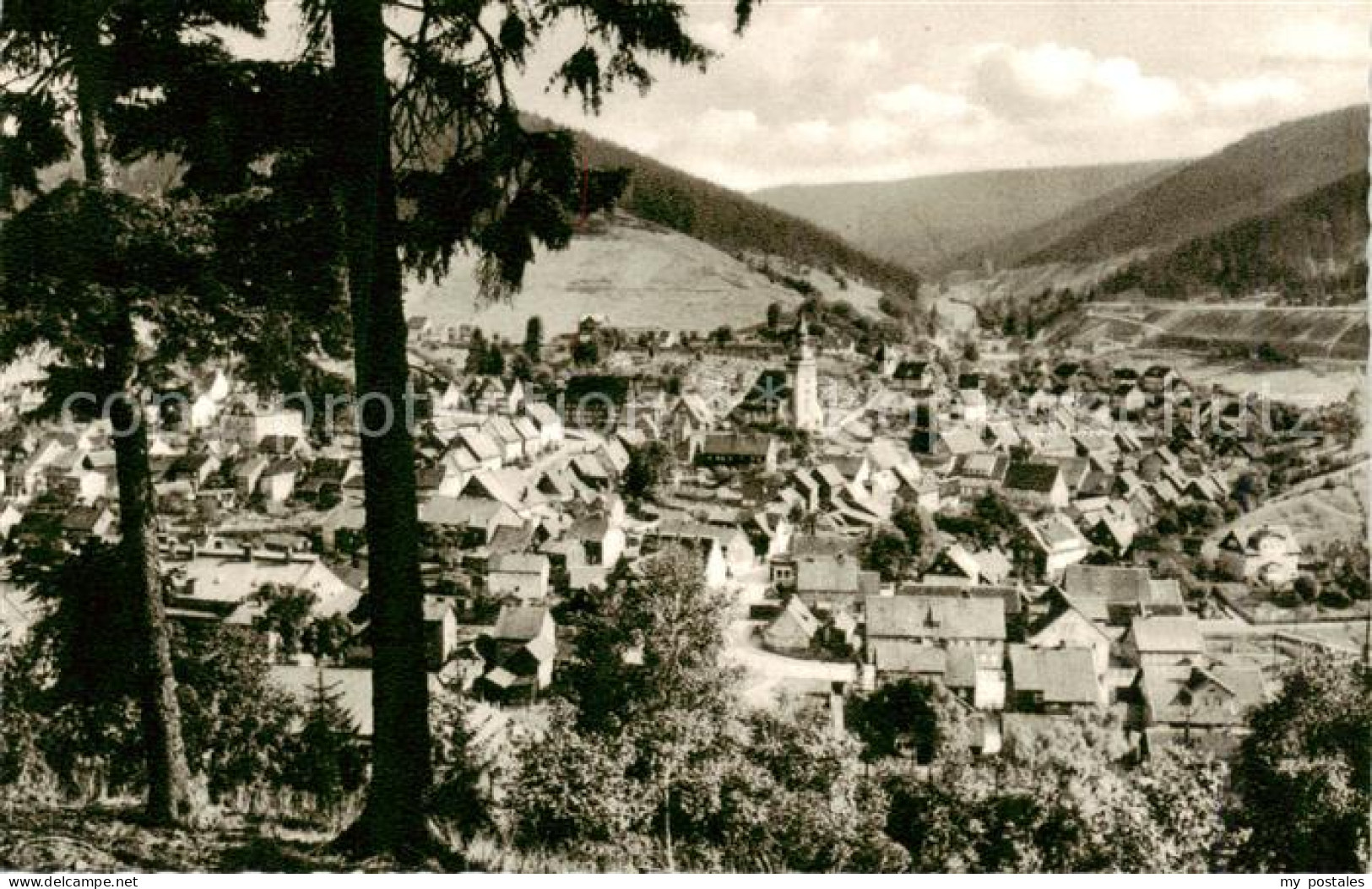 73839372 Lautenthal Harz Blick Vom Kleinen Bromberg Lautenthal Harz - Langelsheim