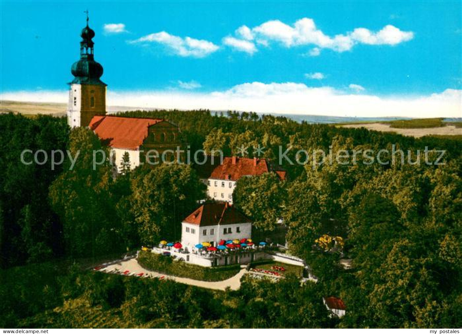 73732627 Amberg Oberpfalz Wallfahrtskirche Maria-Hilf Mit Berggasthof Amberg Obe - Amberg