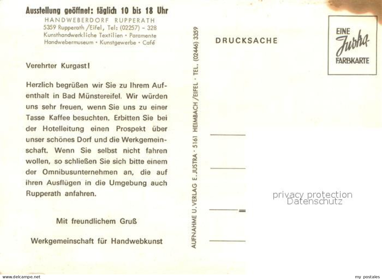 73732574 Rupperath Ausstellung Werkgemeinschaft Handwebkust Rupperath - Bad Muenstereifel