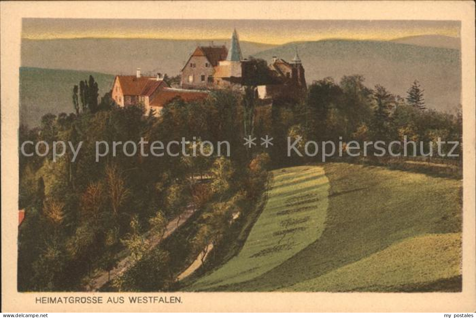 71861838 Westfalen Region Heimatbilder Westfalenlied Melle - Melle