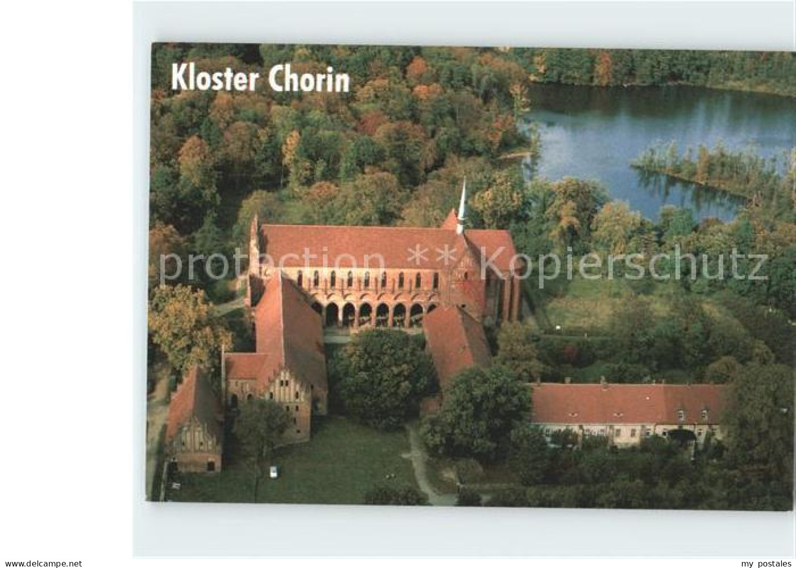 71850491 Chorin Kloster Fliegeraufnahme Chorin - Chorin