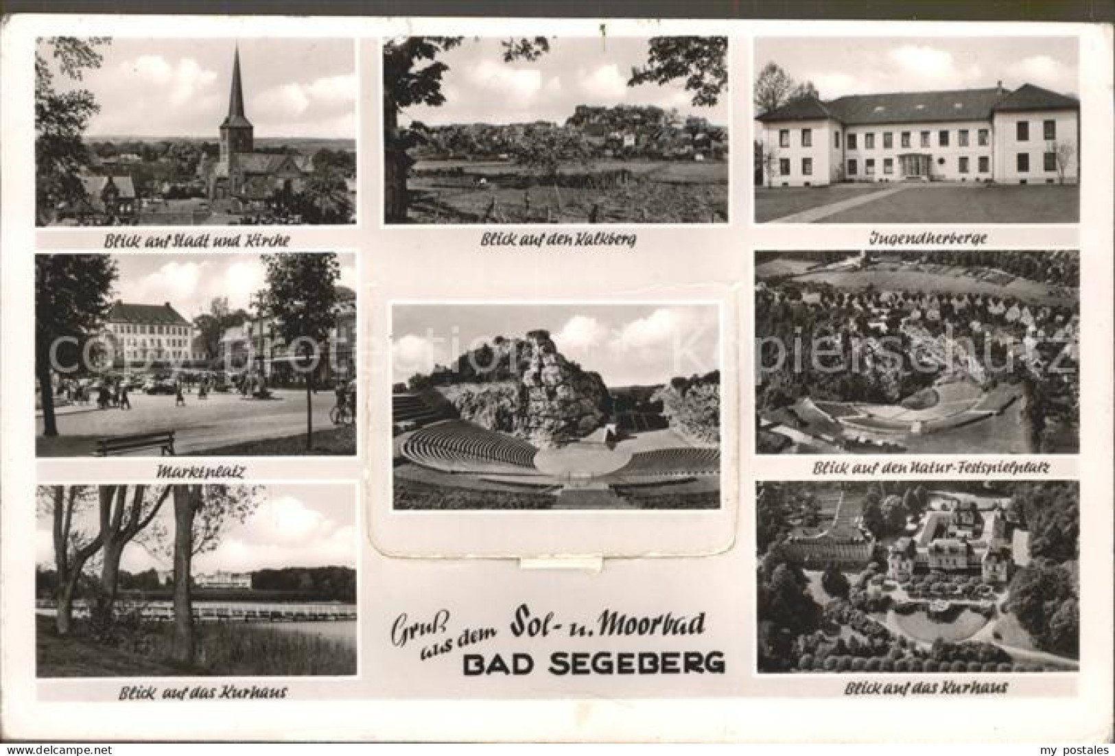 71848604 Bad Segeberg Jugendherberge Natur-Festspielplatz Marktplatz Kalkberg  B - Bad Segeberg