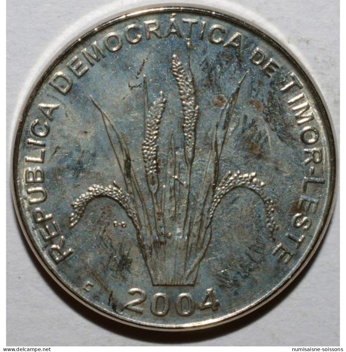 TIMOR ORIENTAL - KM 2 - 5 CENTAVOS 2004 - Plant De Riz - SUP - Timor