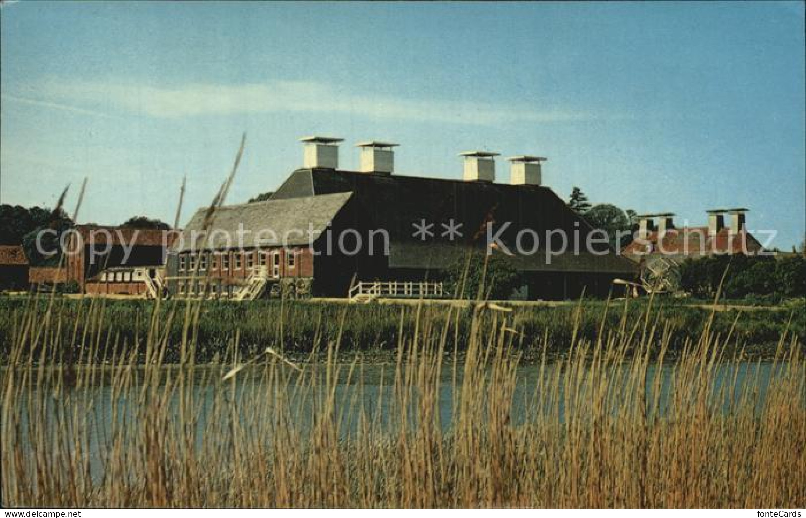 72613627 Aldeburgh Snape Festival Hall Across The River Alde Aldeburgh - Andere & Zonder Classificatie