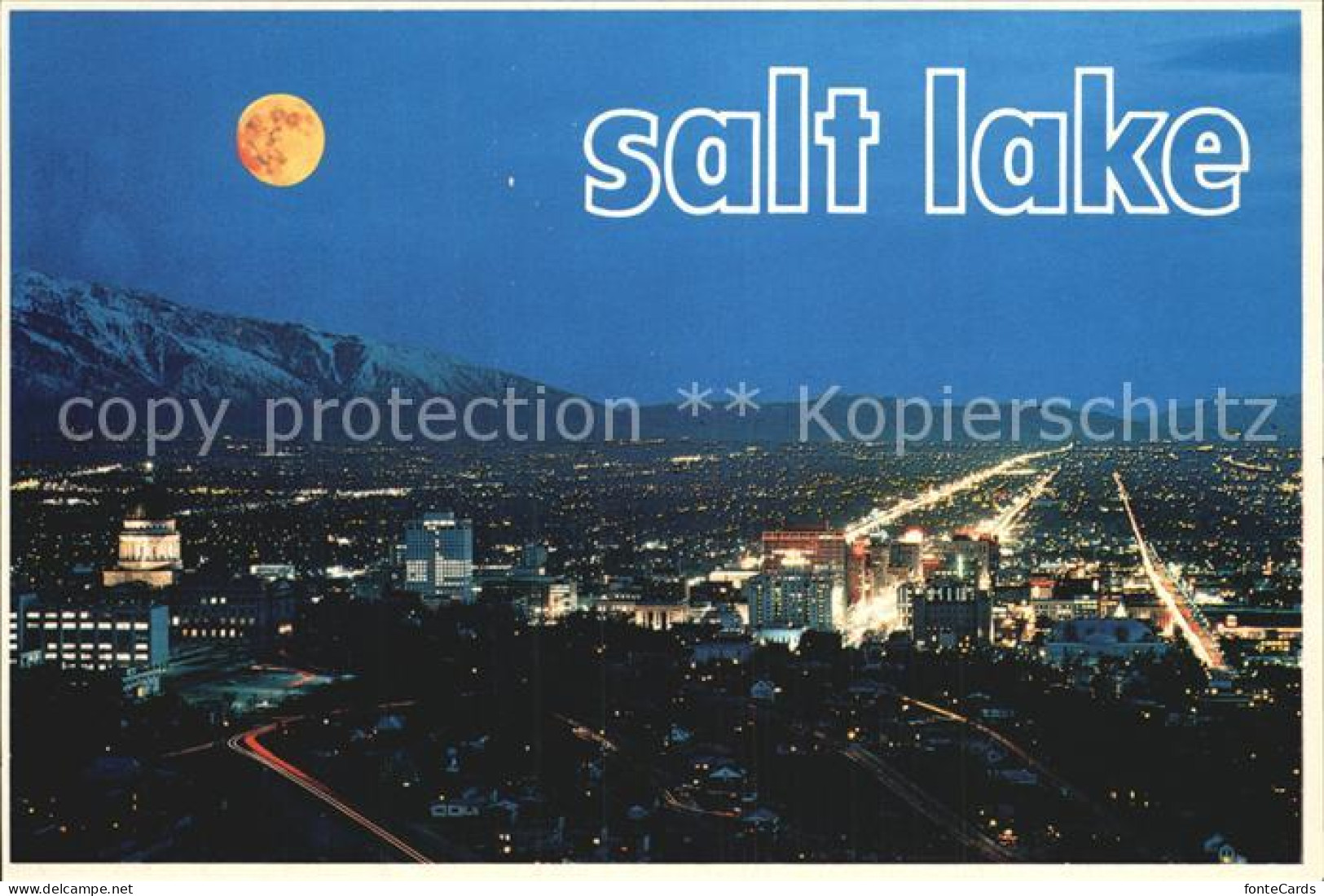 72590494 Salt_Lake_City Fliegeraufnahme - Andere & Zonder Classificatie