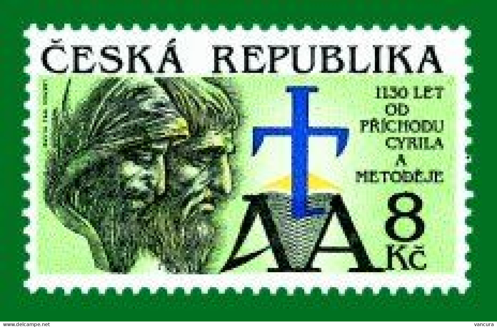 ** 11 Czech Republic St Cyril And Methodeus 1993 Joint Issue - Cristianismo
