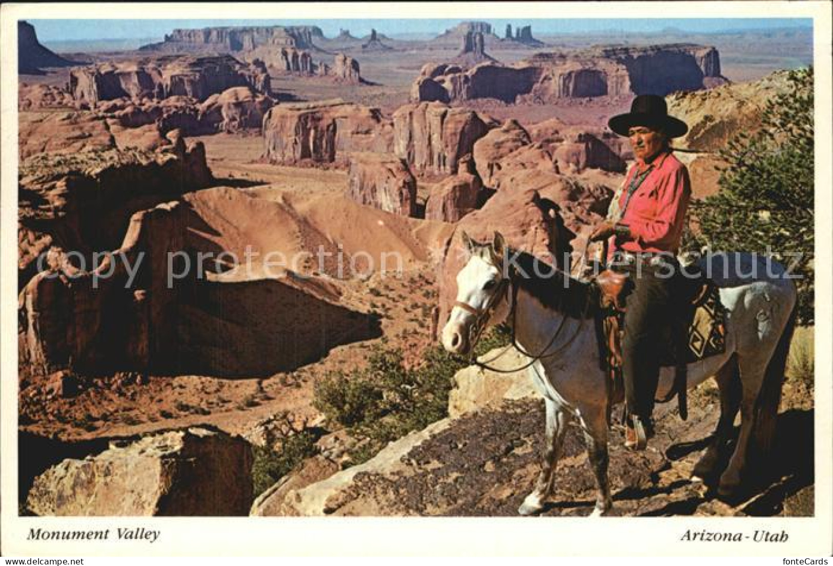 72582730 Arizona_US-State Monument Valley From Hunts Mesa - Sonstige & Ohne Zuordnung
