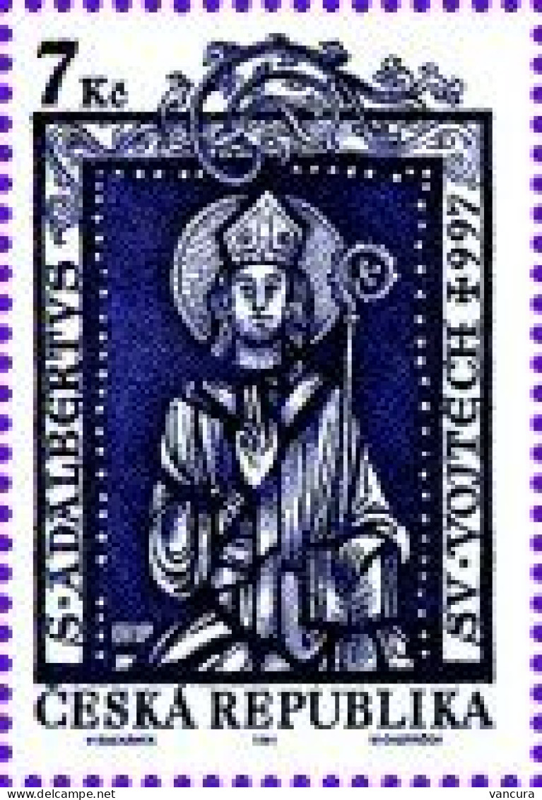 **141 Czech Republic St Adalbert 1997 Joint Issue With Poland, Germany, Vatican - Ongebruikt