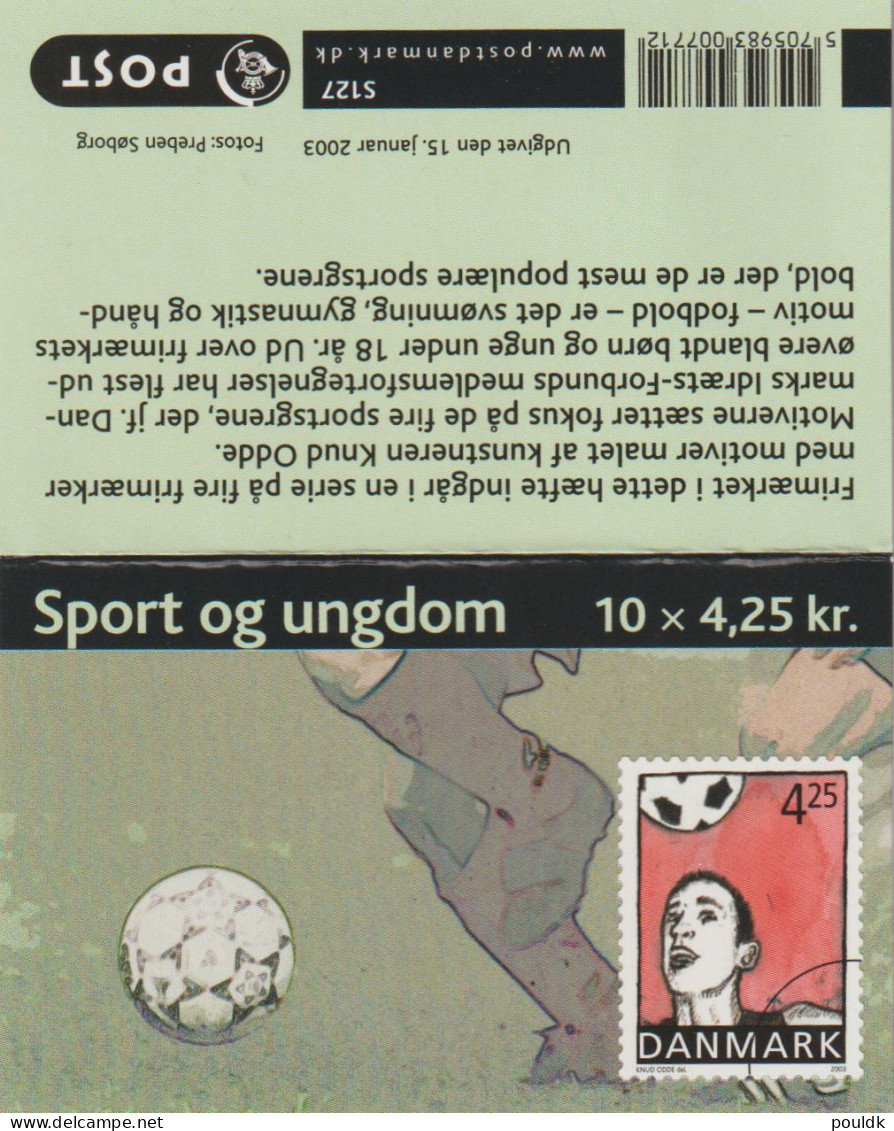 Denmark 2003 Sport And Youth Booklet MNH/**. Postal Weight Approx 0,049 Kg. Please Read Sales Conditions Under - Markenheftchen
