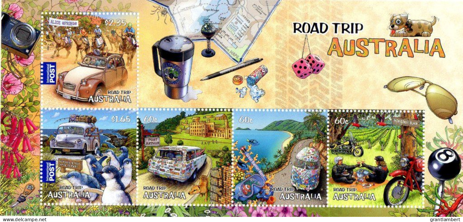 Australia 2012 Road Trip  Minisheet MNH - Mint Stamps