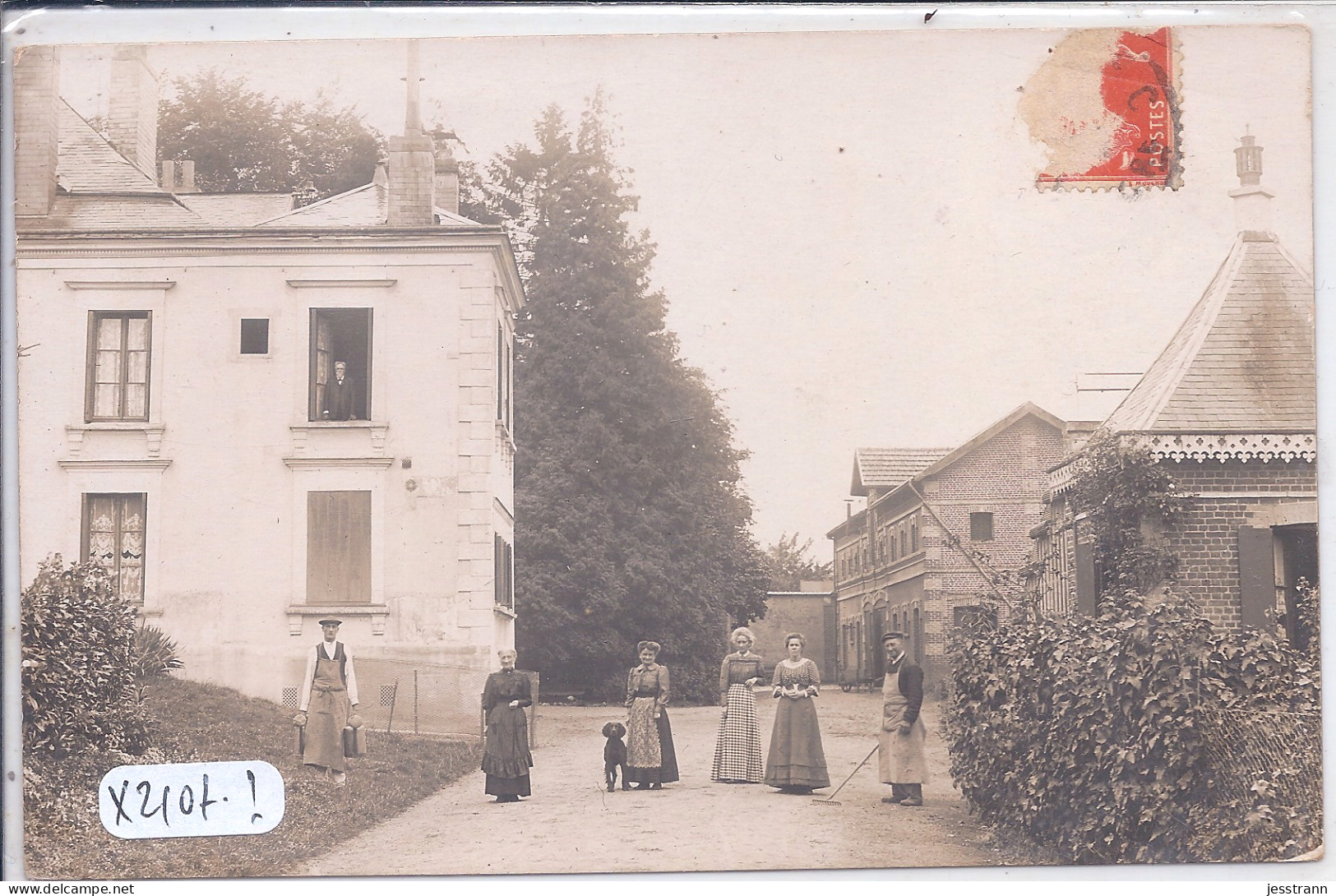 CARTE-PHOTO- BELLE PROPRIETE- RECTO/VERSO - Da Identificare