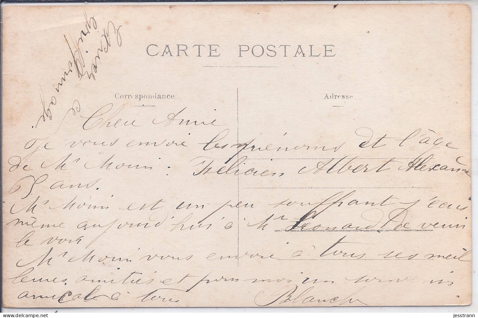 CARTE-PHOTO- BELLE PROPRIETE- RECTO/VERSO - Da Identificare