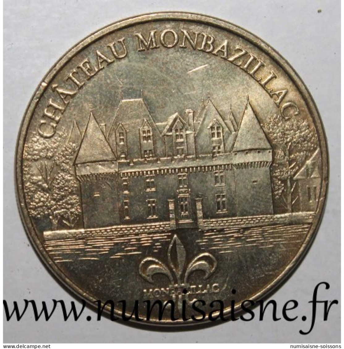 24 - MONBAZILLAC - CHATEAU ET FLEUR DE LYS - MDP - 2010 - 2010