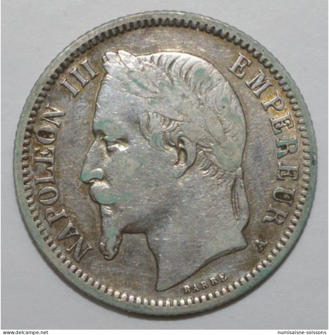 GADOURY 463 - 1 FRANC 1869 A TYPE NAPOLEON III Tête Laurée - TB+ - KM 806.1 - 1 Franc