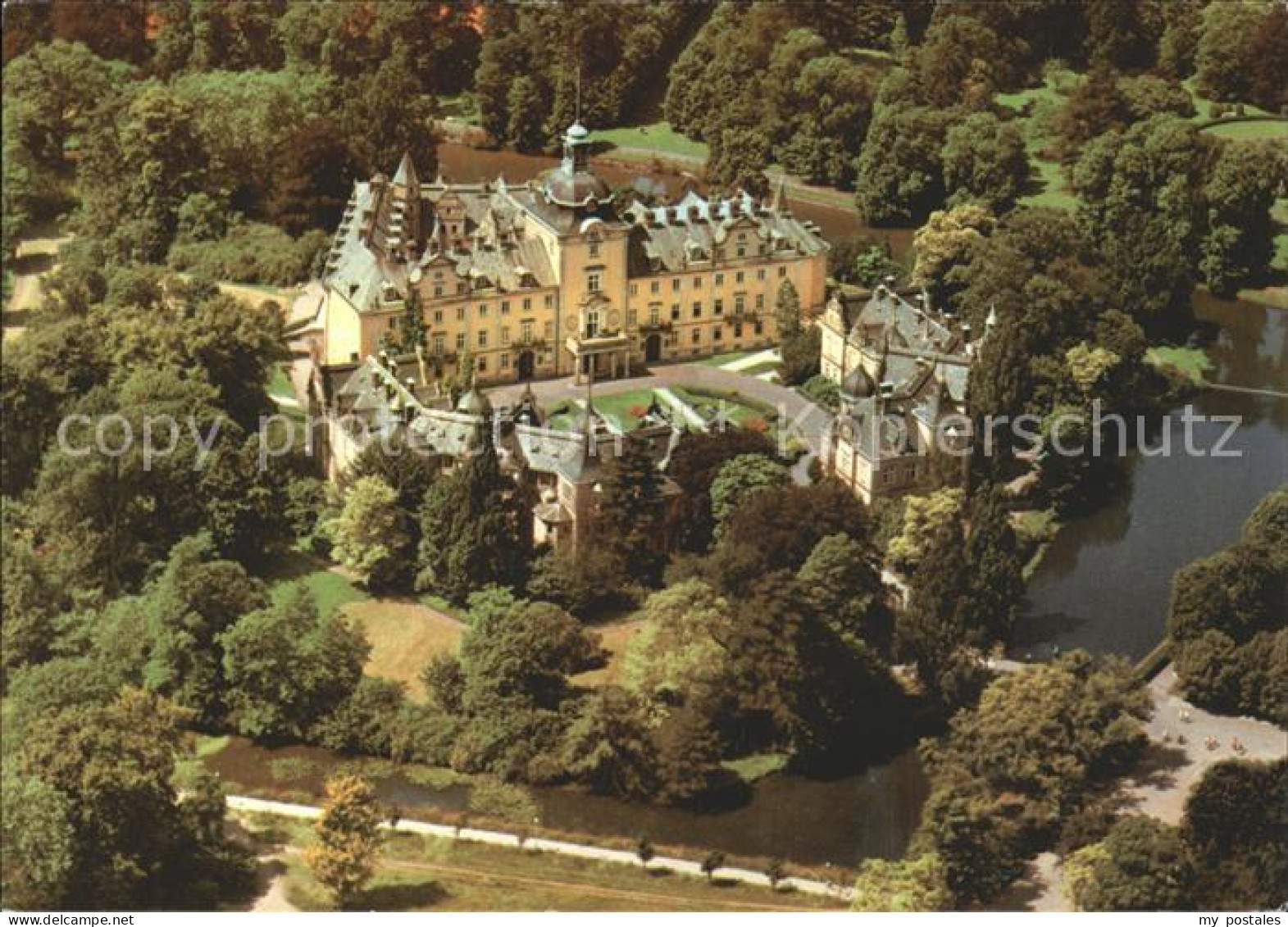 71847638 Bueckeburg Fliegeraufnahme Schloss Bueckeburg - Bückeburg